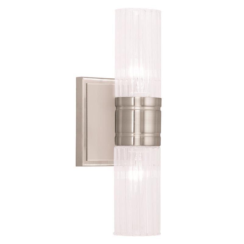 Midtown 11 Inch 2 Light Bath Vanity Light by Livex Lighting